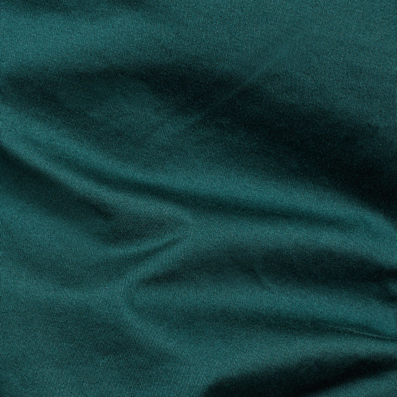 G-Star RAW® Rovic High waist Paperbag Pants Green fabric shot