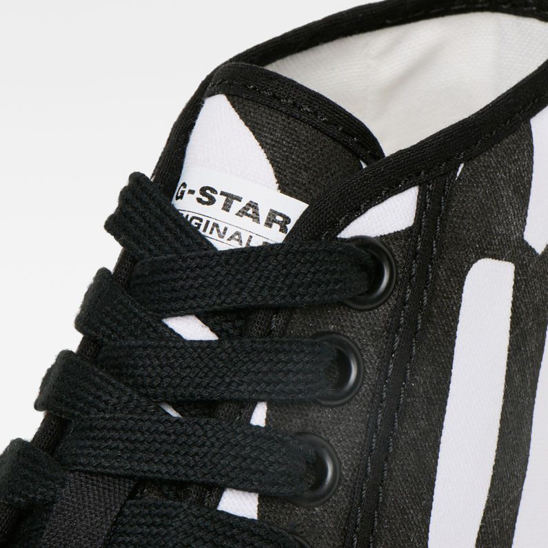 G-Star RAW® Rovulc Pattern Mid Sneakers Black detail