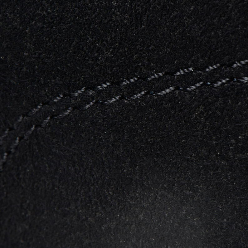 G-Star RAW® Strett Leather-Mix Sneakers Black fabric shot
