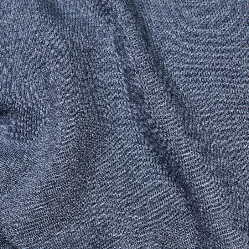 G-Star RAW® Loaq Hooded Sweater Dunkelblau fabric shot