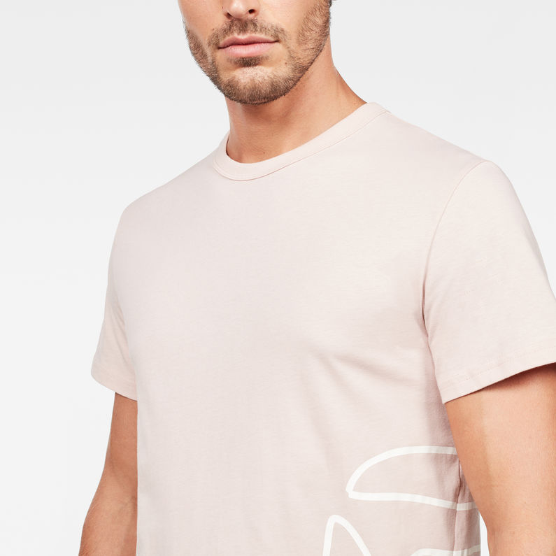 G-Star RAW® Rituum T-Shirt Pink detail shot