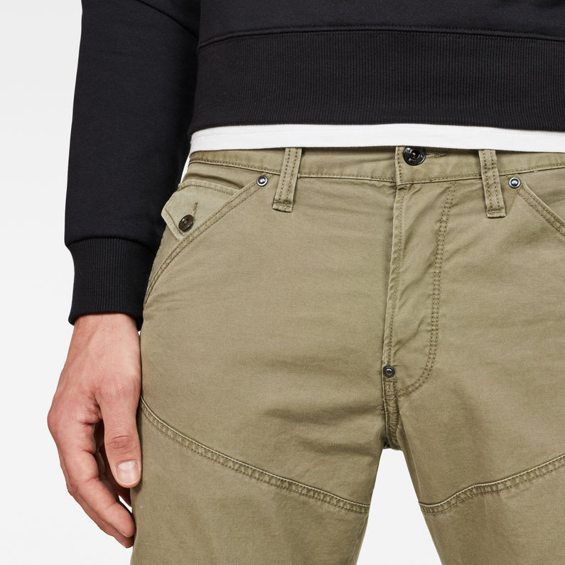 G-Star RAW® 5620 Aefon 3D Tapered Jeans Green detail shot