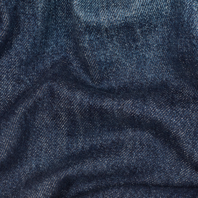 G-Star RAW® D-Staq Deconstructed Denim Jacke Mittelblau fabric shot