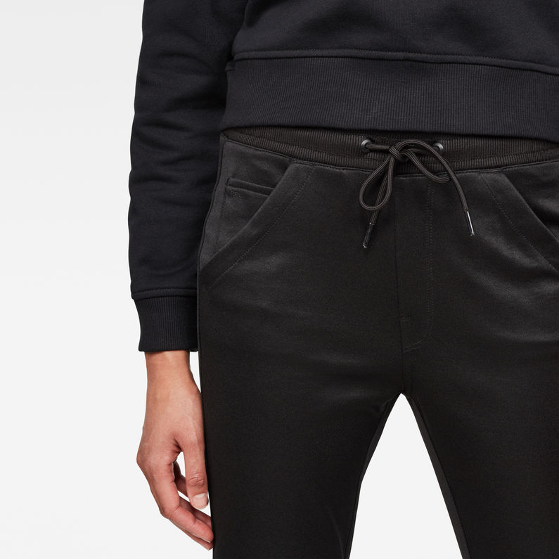 G-Star RAW® Motac Dc Slim Sweatpants Black detail shot