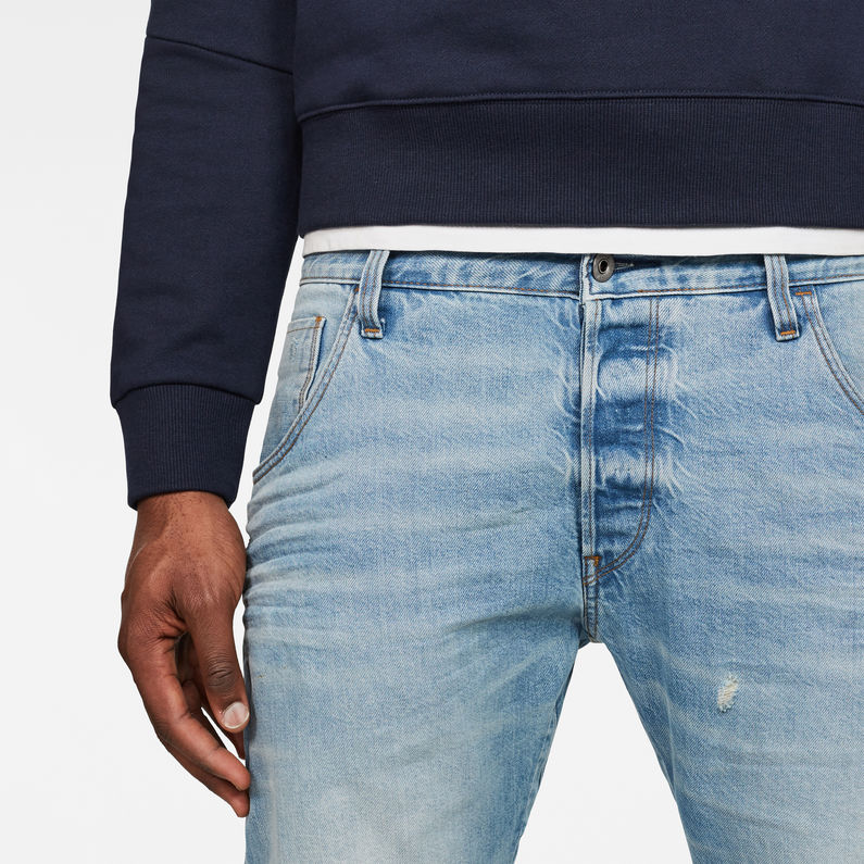 G-Star RAW® Arc 3D 1/2-Length Shorts Hellblau detail shot buckle