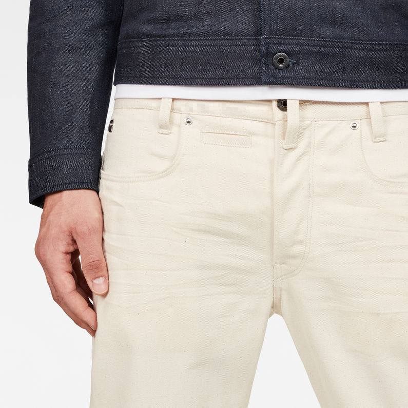 G-Star RAW® D-Staq 3D Tapered Jeans White