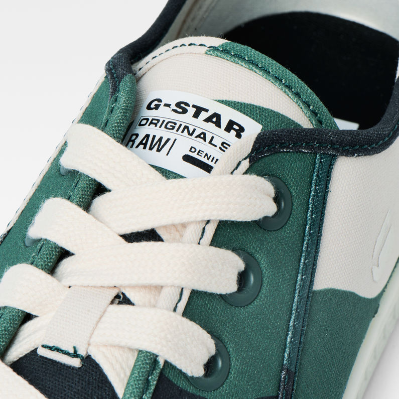 G-Star RAW® Rovulc Pattern Low Sneakers Green detail