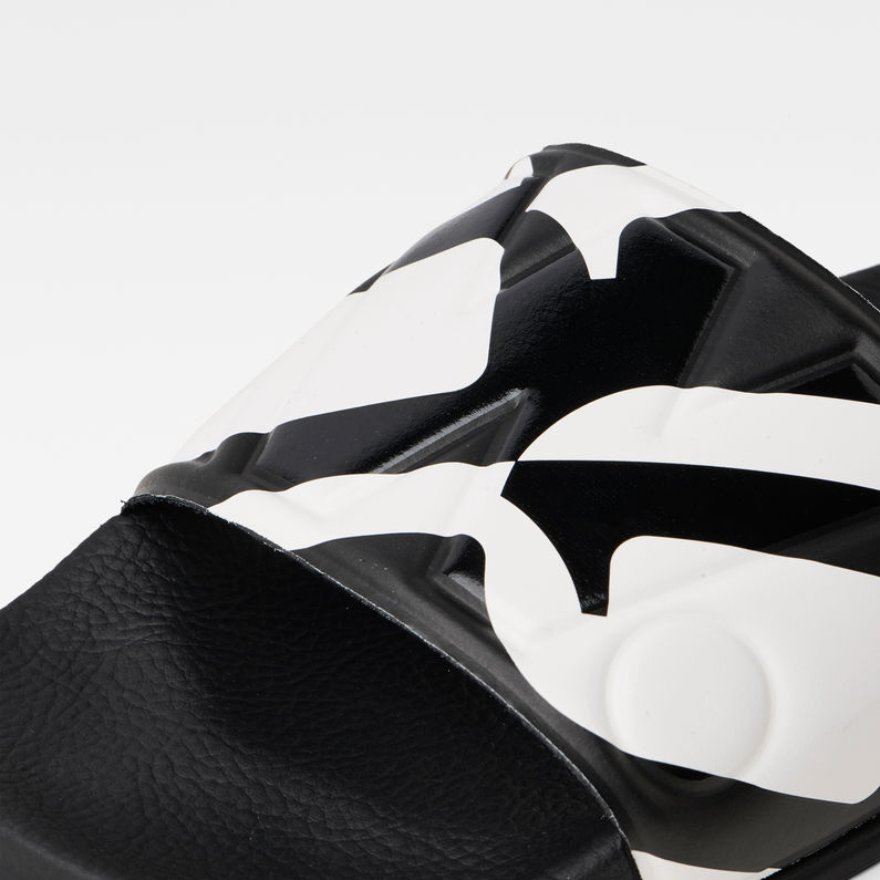 G-Star RAW® Cart Pattern Slide Black detail