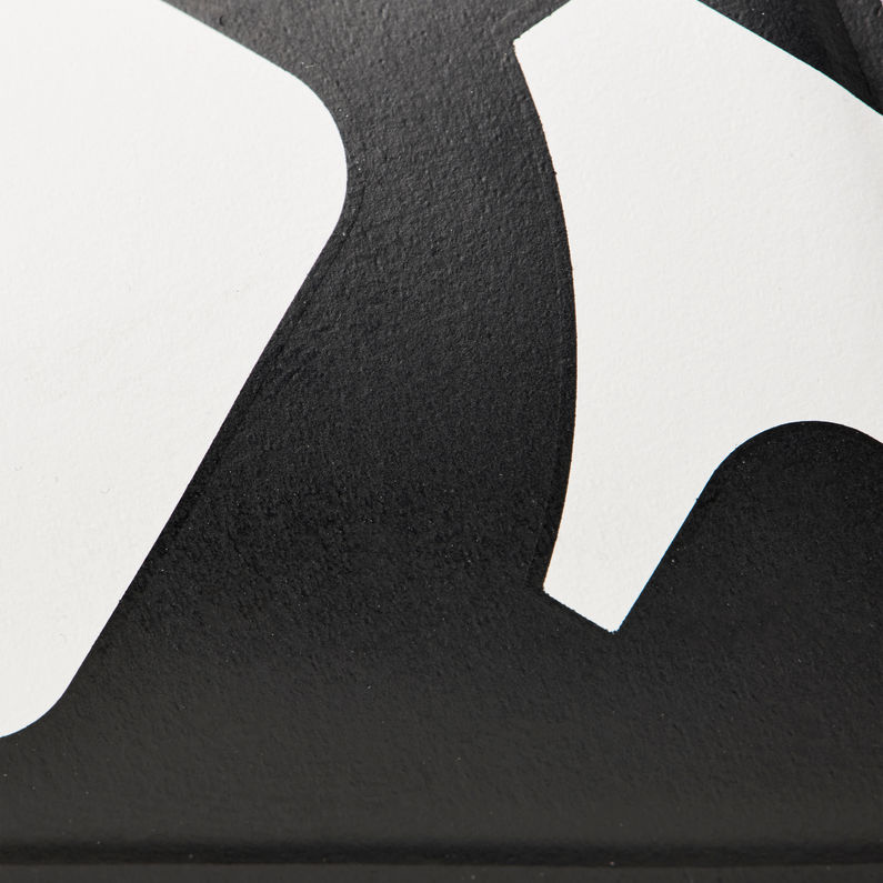 G-Star RAW® Cart Pattern Slide Black fabric shot