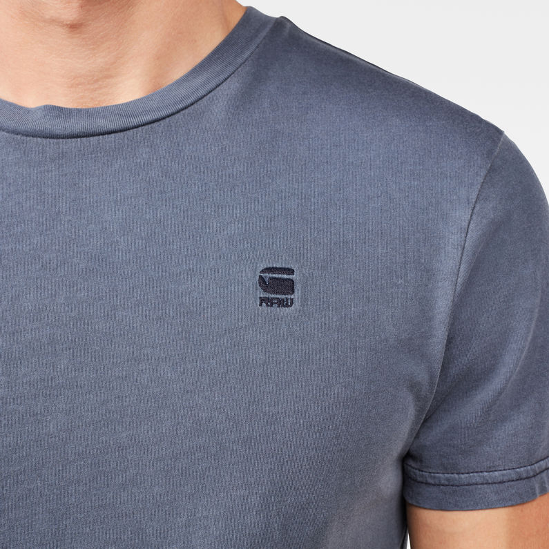 G-Star RAW® Zaddle T-Shirt Dark blue detail shot