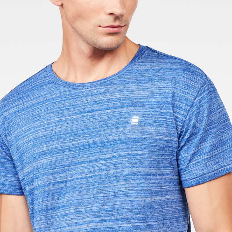 G-Star RAW® Starkon T-Shirt Mittelblau detail shot