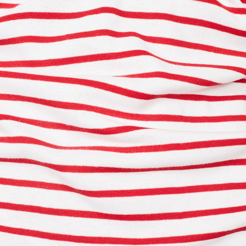 G-Star RAW® 06 Slim T-Shirt Red fabric shot