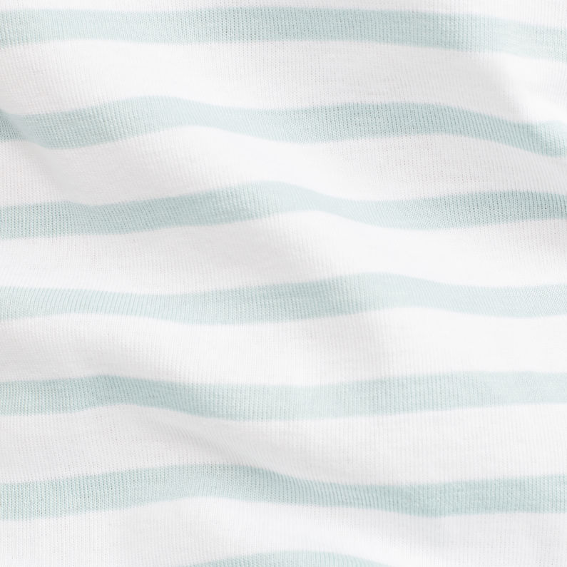G-Star RAW® Zovas Slim Boatneck Green fabric shot