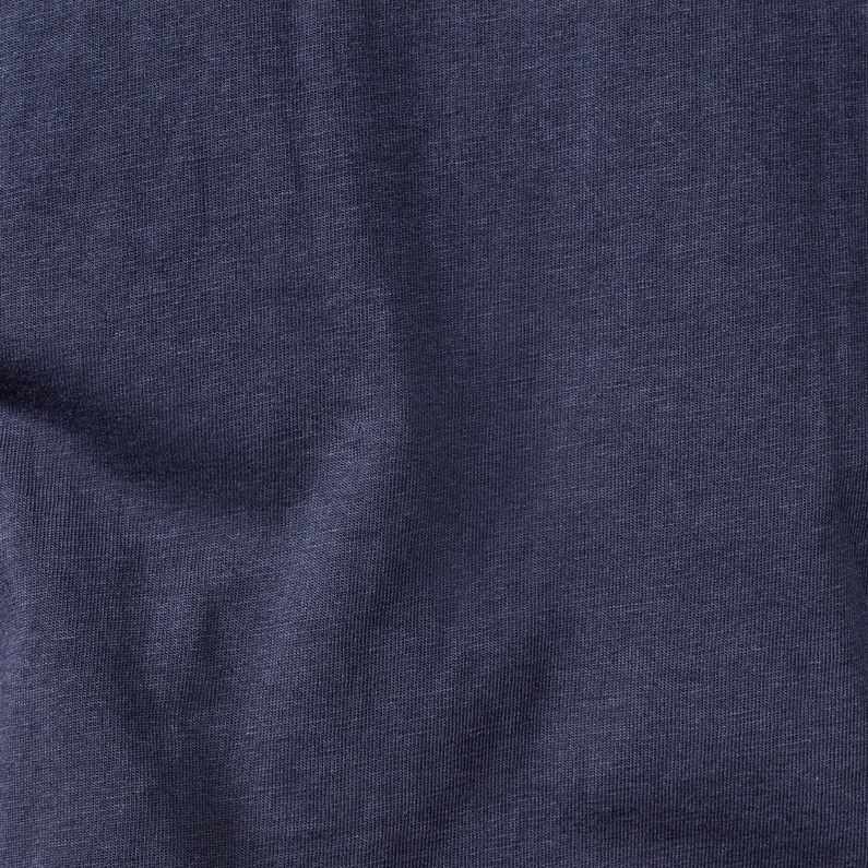 G-Star RAW® 09 T-Shirt Bleu foncé fabric shot