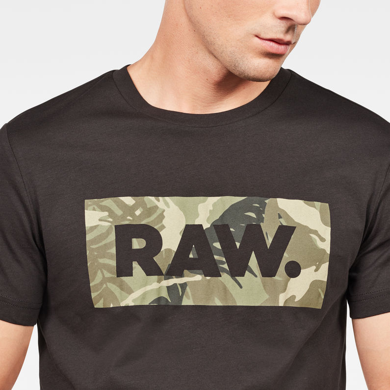 G-Star RAW® Graphic DC Art T-shirt Black detail shot