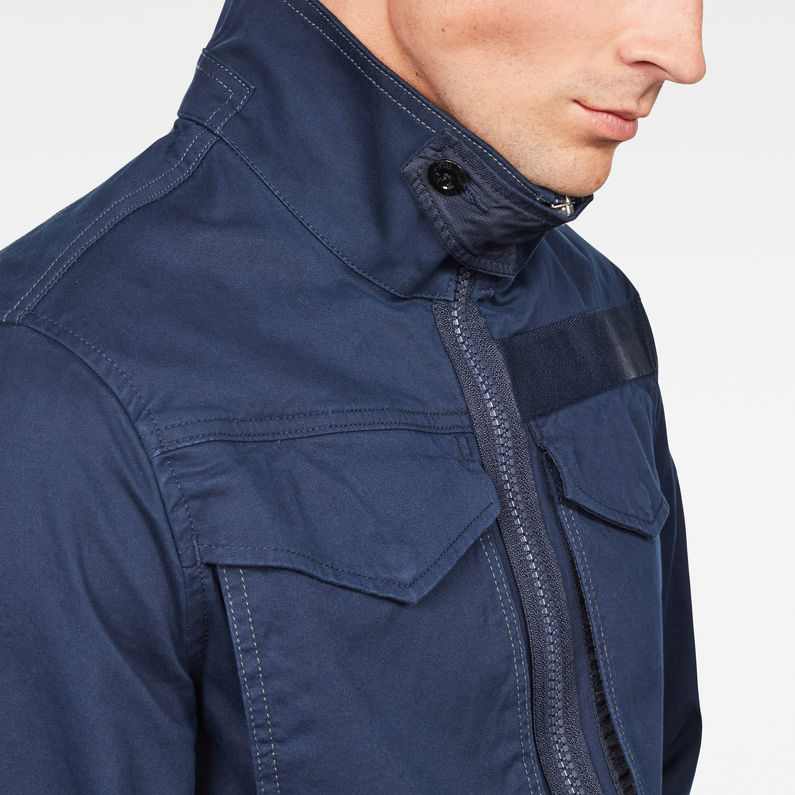 G-Star RAW® Deline Jacket Dark blue detail shot