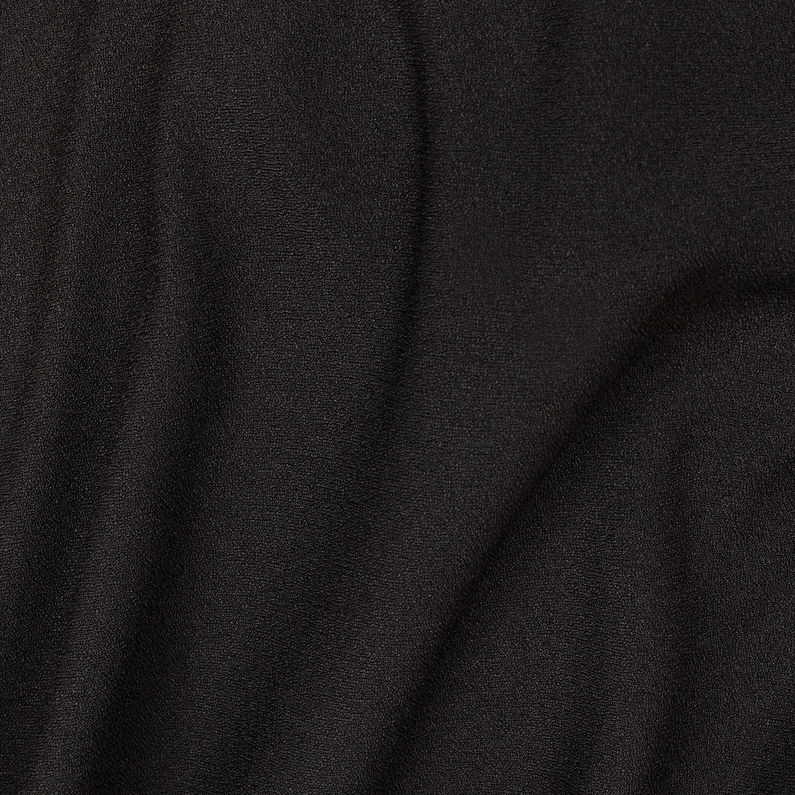G-STAR® Bristum Deconstructed Shirt Dress Black fabric shot