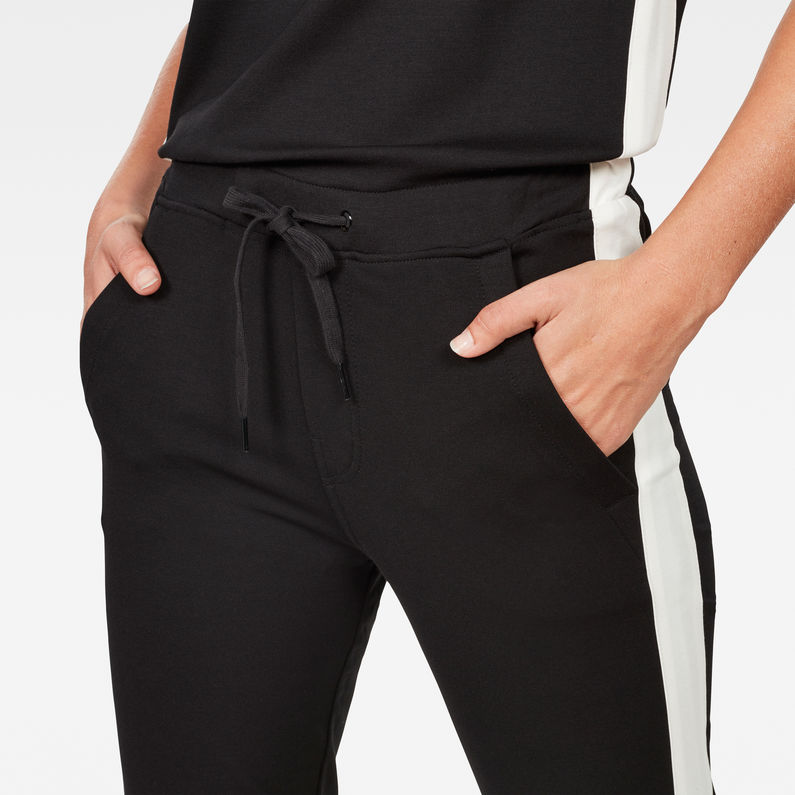 G-Star RAW® Dundja Sleeveless Jumpsuit Black detail shot