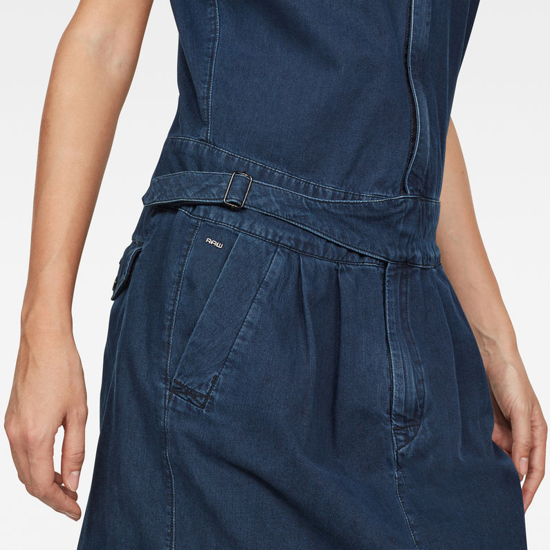 G-Star RAW® Bronson Army Dress Dunkelblau detail shot