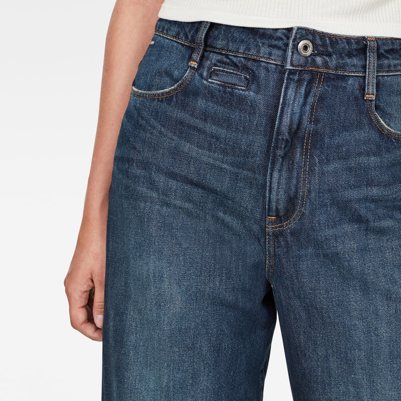 G-Star RAW® D-Staq 5-Pocket High Waist Wide Leg Jeans Dark blue