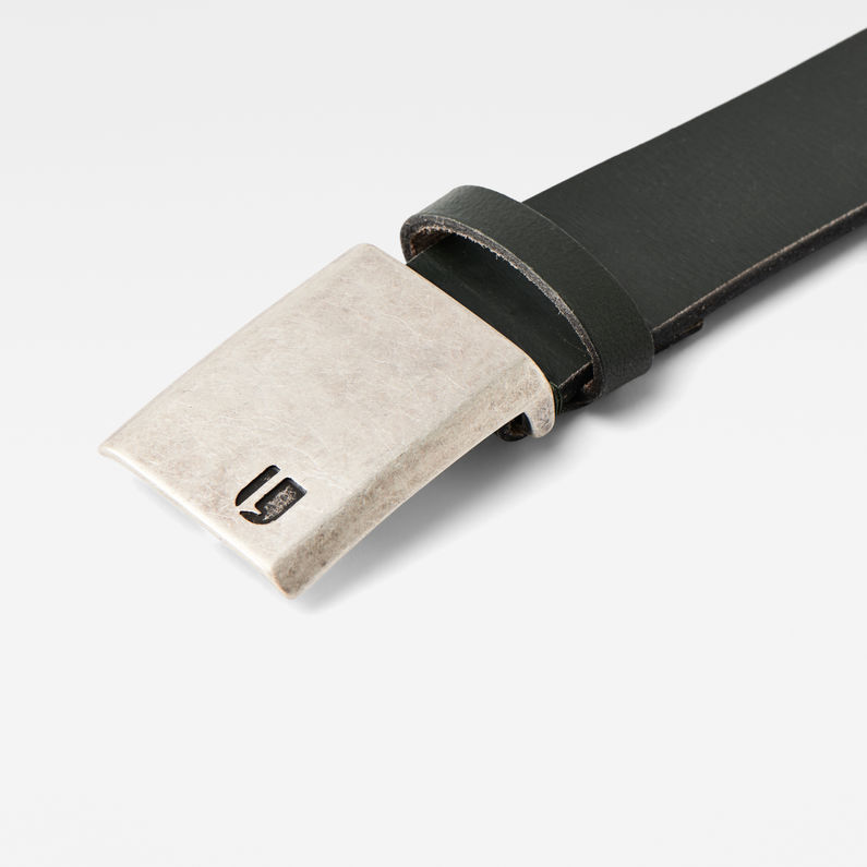 G-Star RAW® Cart Belt Grau detail shot buckle