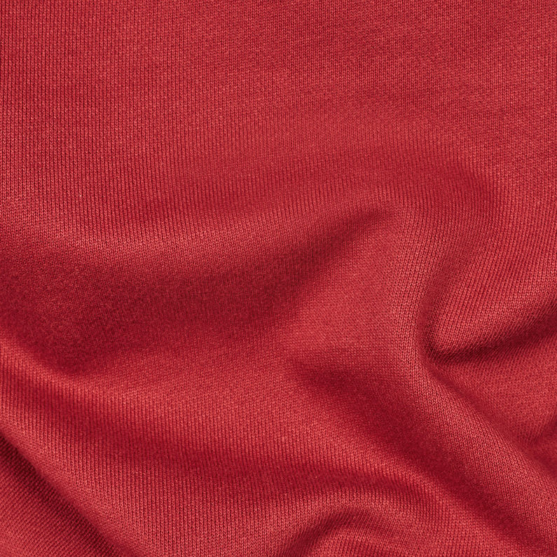 G-Star RAW® Micella Cropped Sweater Red fabric shot
