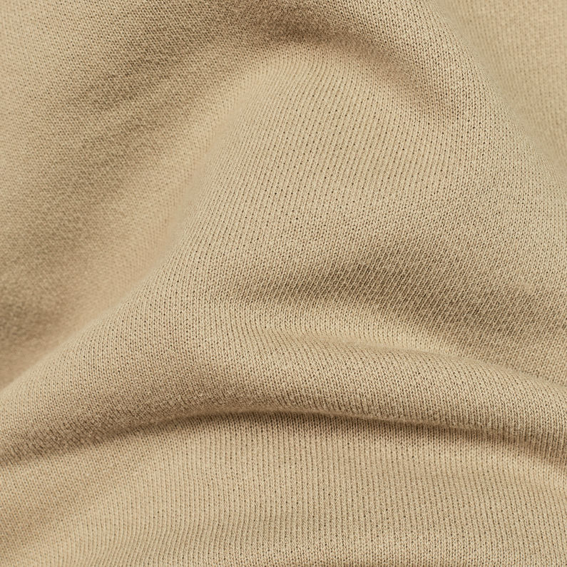 G-Star RAW® Tendric Stor Hooded 1/2-Sleeve Sweater Green fabric shot