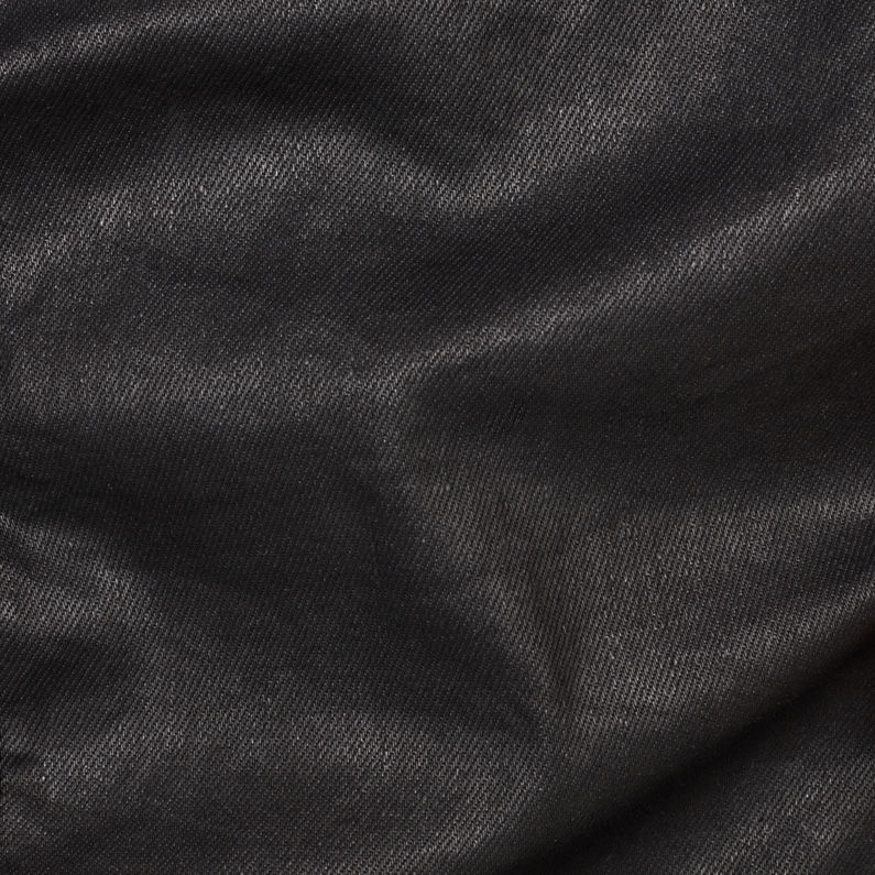 G-Star RAW® Garber Denim Trench Zwart fabric shot