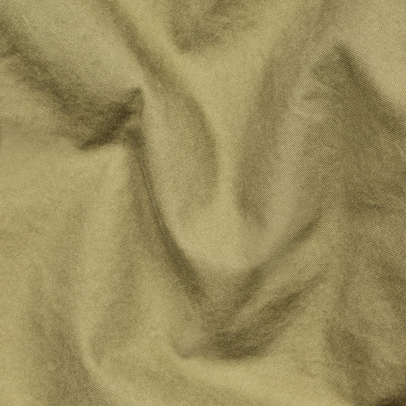 G-STAR® Strett Sherpa Hooded Parka Grün fabric shot