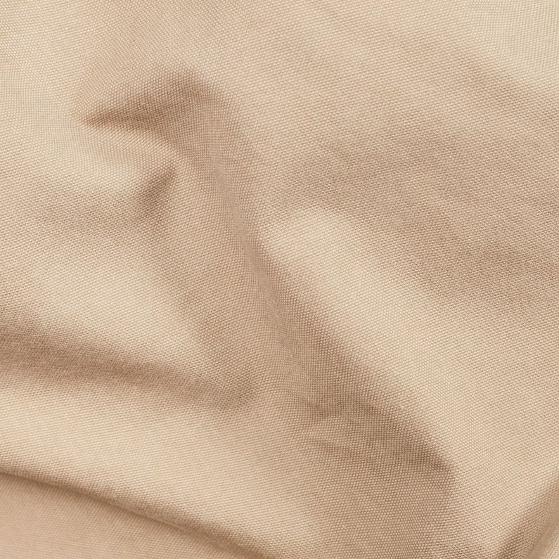 G-STAR® Deline Track Overshirt Brown fabric shot