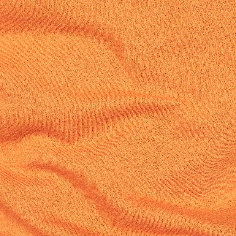 G-Star RAW® Deline Slim Funnel T-Shirt Orange fabric shot