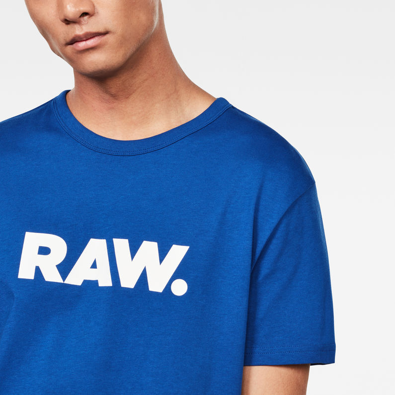 g star raw blue t shirt