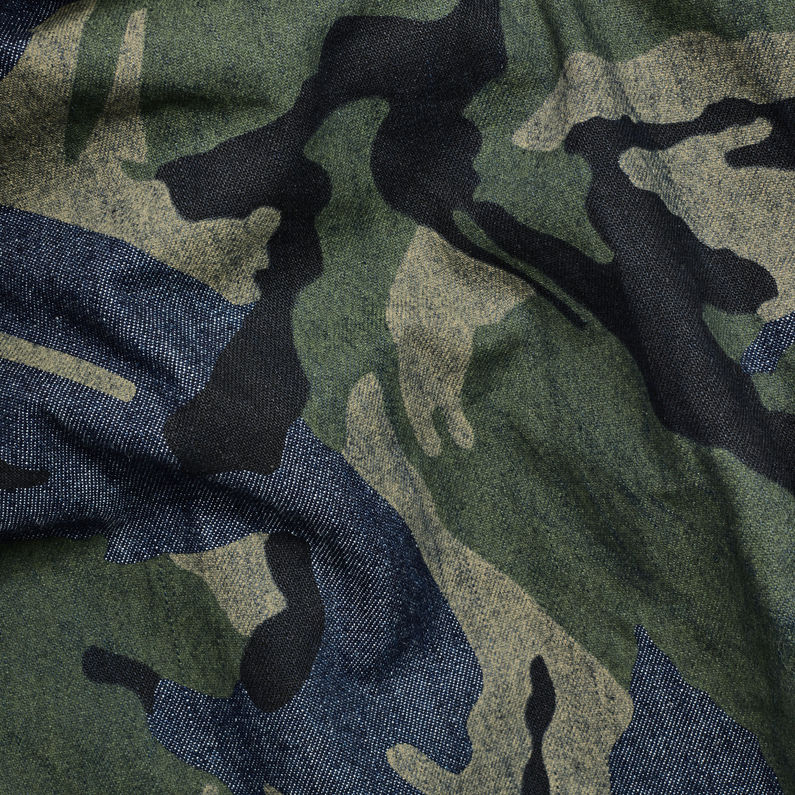 G-STAR® Rovic Relaxed 1/2-Length Shorts Verde fabric shot