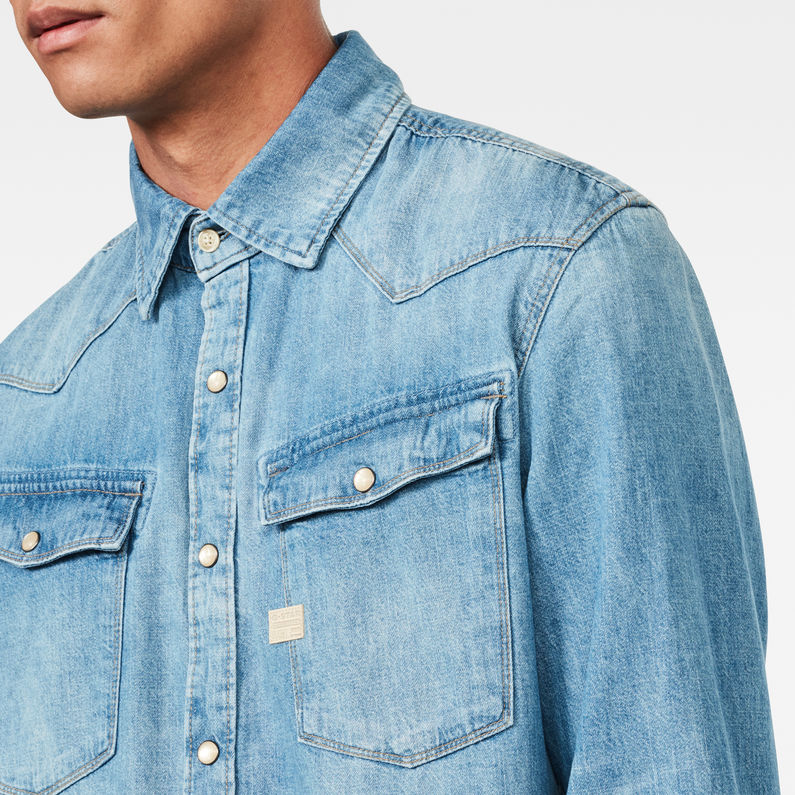 G-STAR® 3301 Denim Shirt Medium blue