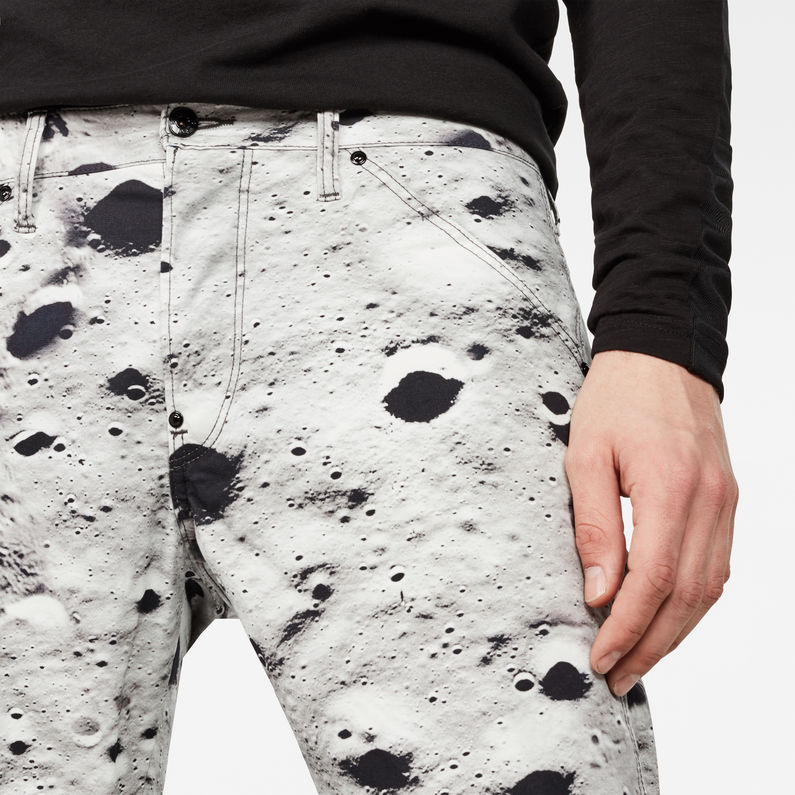 G-STAR® 5622 G-Star Elwood 3D Tapered Color Jeans Grau