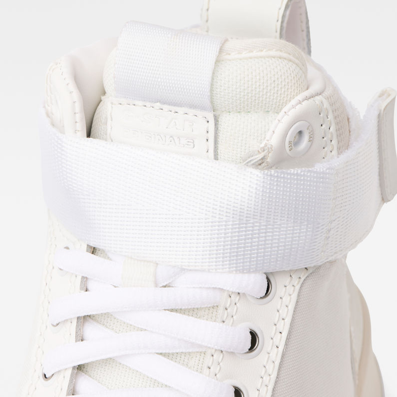 G-Star RAW® Rackam Yard Mid Sneaker White detail