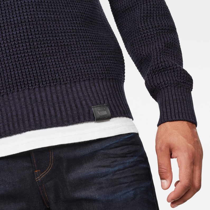 G-Star RAW® Jayvi Knit Black detail shot