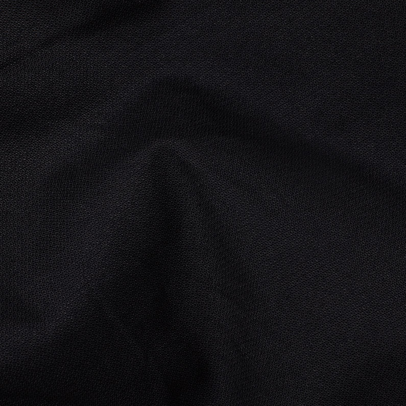 G-Star RAW® Bristum Pleated High waist Bermuda Shorts Noir fabric shot