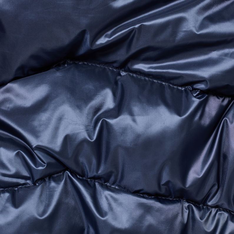 G-Star RAW® Deline Quilted Jacket Dark blue fabric shot