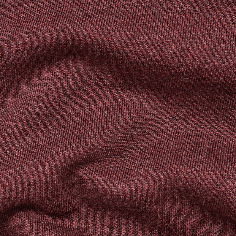 G-Star RAW® Revir Stor Raglan Sweater Purple fabric shot