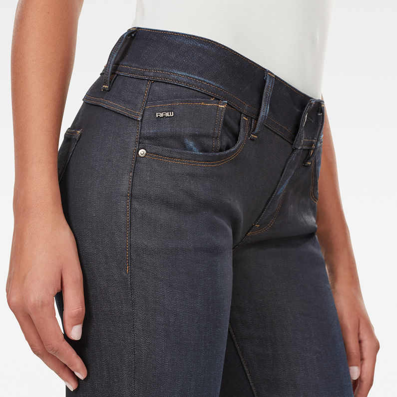 G-Star RAW® Lynn Mid Waist Skinny Jeans Dunkelblau