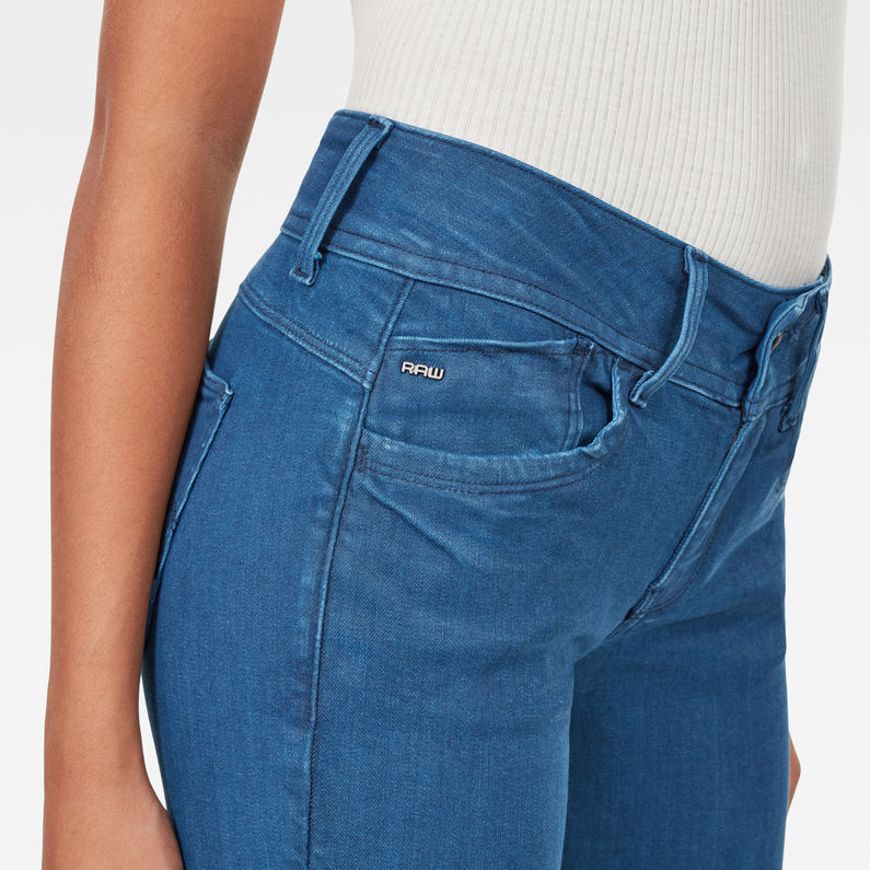 G-STAR® Lynn D-Mid Waist Super Skinny Jeans Mittelblau