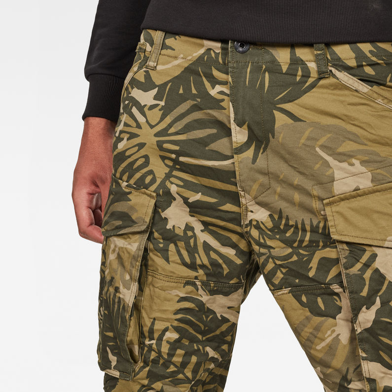 G-STAR® Rovic Relaxed 1/2 Shorts Green detail shot