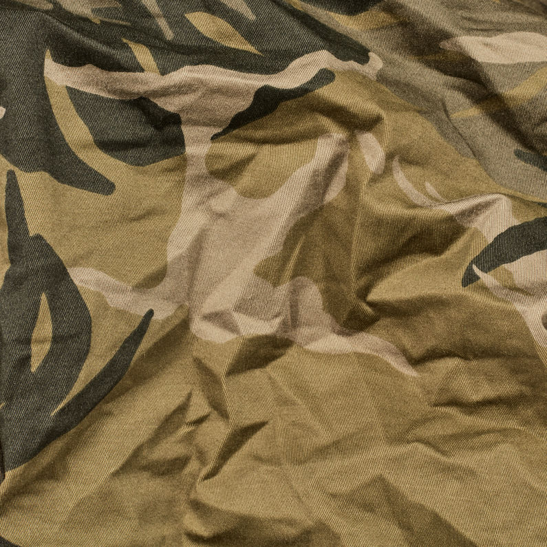 G-STAR® Rovic Relaxed 1/2 Shorts Green fabric shot