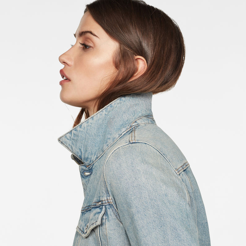 G-Star RAW® 3301 Jacket Light blue detail shot