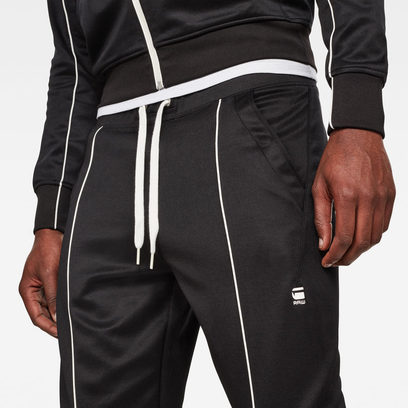 G-STAR® Lanc Slim Track Pants Negro detail shot