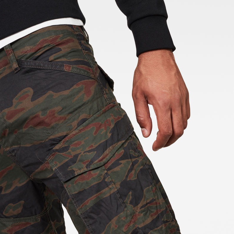 G-STAR® Rovic Pm 3D Tapered Pants Green detail shot