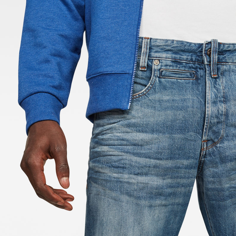 G-Star RAW® D-Staq 5-Pocket Tapered Jeans Midden blauw