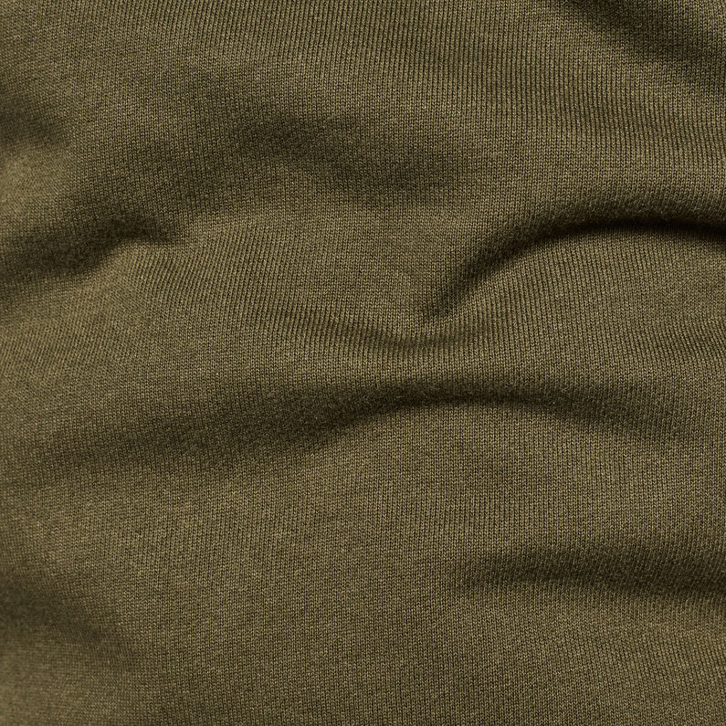 G-STAR® Swando Camo Block Sweater Green fabric shot