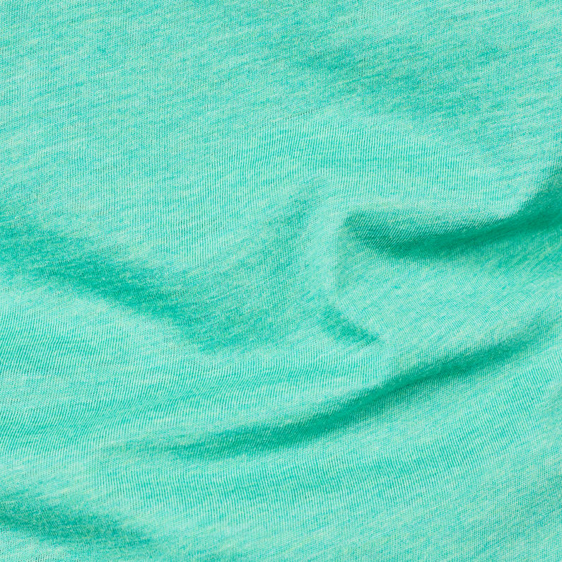 G-Star RAW® Cirst Straight T-Shirt Green fabric shot